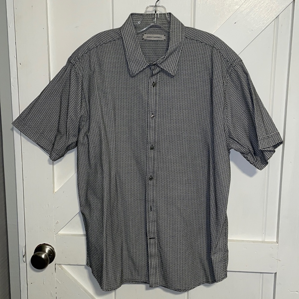 John Campbell xl short sleeve button down